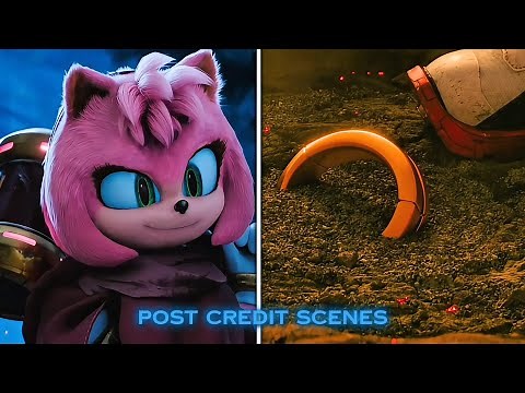 | Sonic The Hedgehog 3 Post Credit Scenes |💙 HD