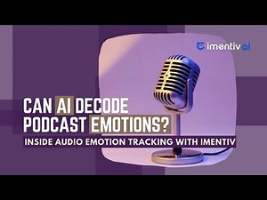 AI-Powered Audio Emotion Analysis with Imentiv API