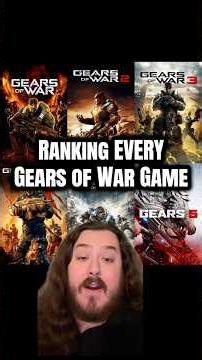 Ranking EVERY Gears of War Game! #gearsofwar #gearsofwar3 #gearsofwareday #gears5 #xboxgames