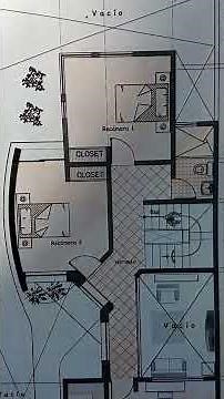 PLANO DE CASA TERRENO 10X20 METROS