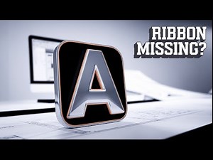 ribbon not showing in autocad | ribbon bar not showing in autocad | ribbon missing in autocad ribbon