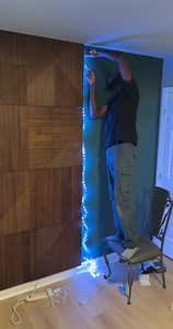 Solid Wood Wall Panels Have Never Looked So Good  The easiest way to transform your wall into a work of art. Ready-to-install wall paneling that looks bespoke, takes only 20 mins to install and will make you fall in love with your space. Explore all WOODARQ's designs here | WOODARQ | Facebook