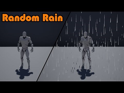 Random Rain And Weather - Unreal Engine 4 Tutorial