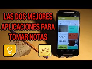 Tomar notas en Android: las dos mejores aplicaciones | Google Keep y Colore Note
