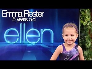 Emma Rester - Amazing 5 year old gymnast!
