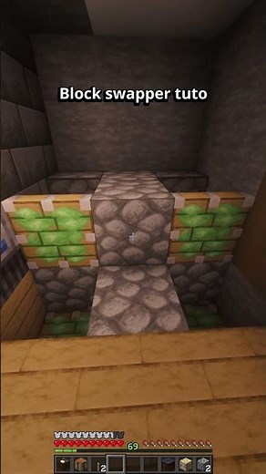 Easy Block Swapper Tutorial in Minecraft 🔁🧱