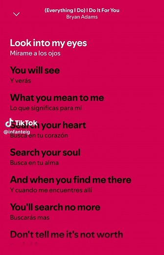 Bryan Adams — Everything I Do I Do It for You (lyrics)