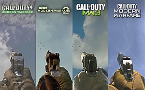 《MWR》vs《MW2》vs《MW3》vs《COD：MW》    游戏武器枪械对比       1080P 60帧视频