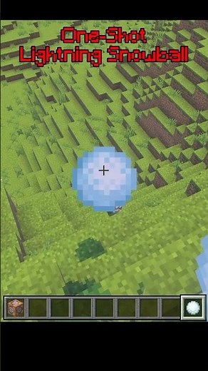 Crazy INSTAKILL Snowball! Command Block Build