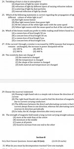 Twinkling of stars is due to atmospheric(A) dispersion of ligh... | Filo
