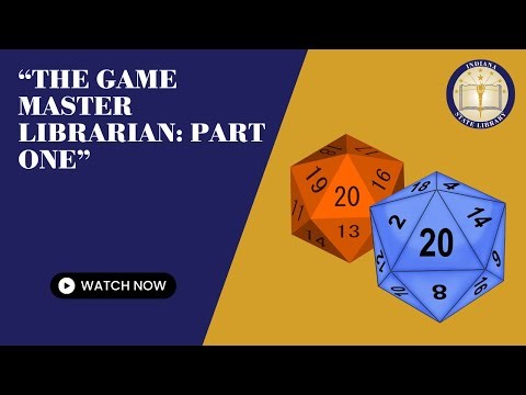 The Game Master Librarian, Part One