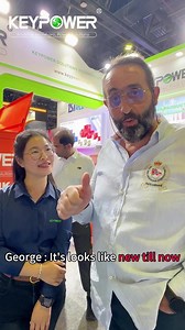 Meet an our old friend during #MEE2025 in Dubai. 12 years of a partnership with a #KEYPOWER #Loadbank that still shines like Day 1. Thank you for your trust George! | Keypower Generator | Facebook
