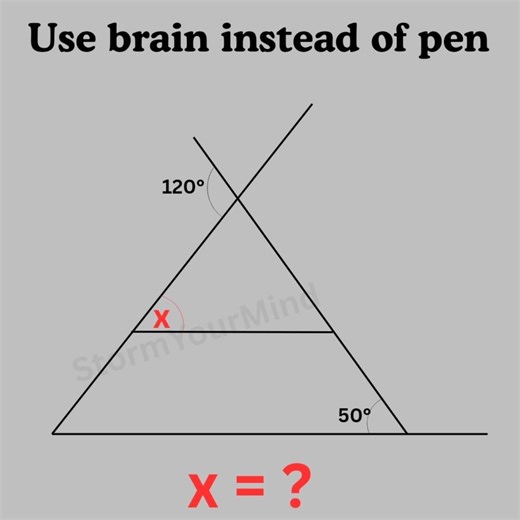 Basic mathematics Triangle problem algebra tricky problem #mathteacher #mathlover #mathfun #algebra