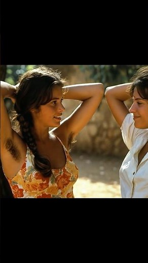 1970s Spanish Women with Armpit Hair – Spanish Siesta at the Beach Veranda, Nostalgia & Summer Heat