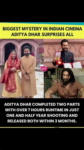 Reports suggest that Aditya Dhar completed two parts of Dhurandhar, with a combi#song