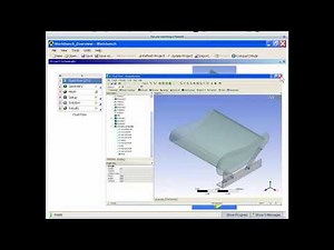 "How to Work with your Workbench Project" | ANSYS Tutorial for beginner