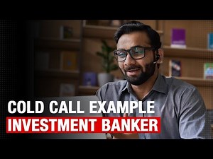 Cold Call Example for Investment Banker
