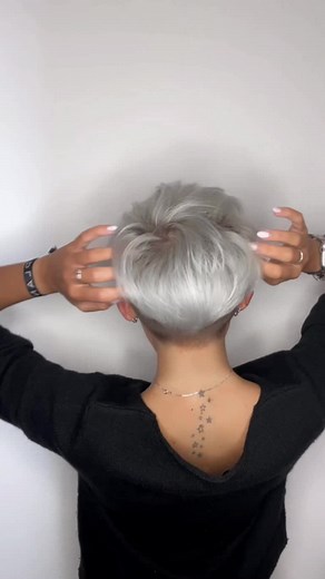 Short Pixie Cut with Undercut Hairstyle Ideas