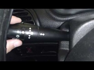 TUTORIAL How to turn on fog lights Peugeot