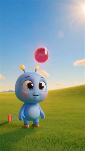 Bobo’s Magic Bouncy Ball Goes CRAZY! 😂 3D Kids Animation