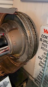 Rotors and Stators - the internal ‘gubbins’ of a Hawker Siddeley Sapphire turbojet, brilliantly displayed at Sywell Aviation Museum #coldwar #turbojet #hawker #siddeley #jet | Daniel J Wheatcroft