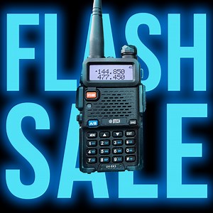 Flash Sale on the UV-5X3 for only $45 on Amazon! Get yours ASAP. 👉 https://www.amazon.com/dp/B01J2W4JUI | BTECH - BaoFeng