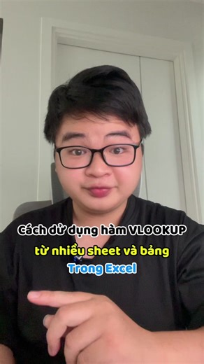 Cách sử dụng hàm vlookup từ nhiều sheet và bảng trong excel đơn giản #tinhocvanphong #tinhocmos #exceltips #mos