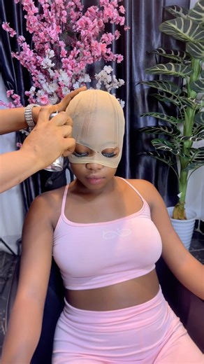 Tiwa wig installation #sweezymakeovermakeup #wigtutorial #viral #shorts