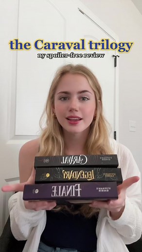 my full, *spoiler-free* thoughts & review on the Caraval trilogy (Caraval, Legendary, Finale) by Stephanie Garber. I loved this series & rated it 4⭐️ overall #booktok #bookreview #bookrecommendations #bookreviews #bookreviewer #booktoker #bookgirlies #caraval #caravalstephaniegarber #caravalbook #caravallegendaryfinale #caravaltrilogy #caravalreview #caravalseries #yafantasy #yafantasybooks #yafantasybookrecs #stephaniegarber #stephaniegarberbooks #magicalbook #fantasybooks #fantasybookseries #f