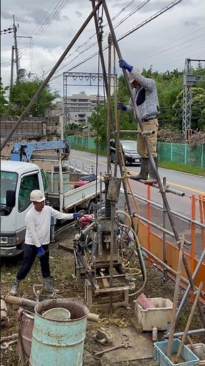 標準貫入試験（ボーリング調査）