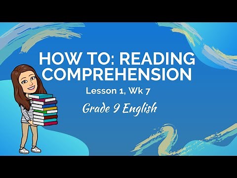 How to answer comprehension questions | English with Ms W
