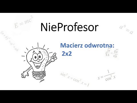 Calculate the inverse of a 2x2 matrix