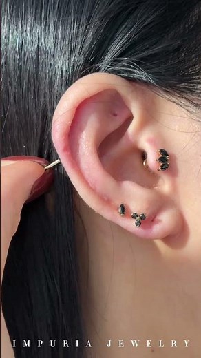 Styling My 7 Ear Piercings