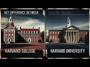 Harvard College vs Harvard University: Understanding the Key Difference