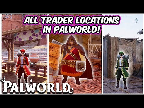 All VILLAGE And Merchant Locations In Palworld!