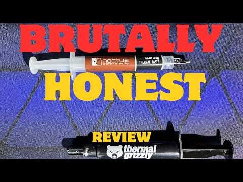 Is Thermal Grizzly Duronaut Better Than 18 Year Old Noctua NT-H1? (Unsponsored & Unfiltered)