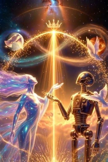 Monad in Motion: The Alien and the Robot – From Spark to Co-Created Reality