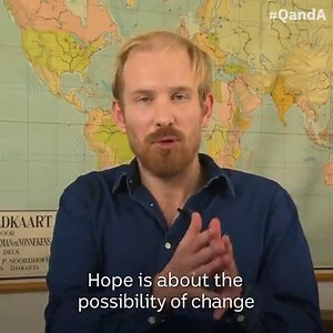 Dutch historian and author Rutger Bregman (Humankind, Utopia for Realists) explains why he's optimistic about the future - but Jane Caro says she's "fired by fury". | Q A