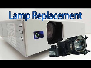 How to Replace a Blown Projector Bulb (Sony VPL-CX70)