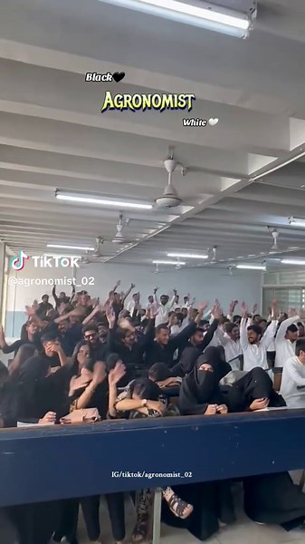 Agronomist in Black and white🤍🖤 UAF❤ #unfrezzmyaccount #viewproblem #foryoupage #tiktok #fyyyyyp #minivelogs #viralvideo #foryou #uaf #university #black #white