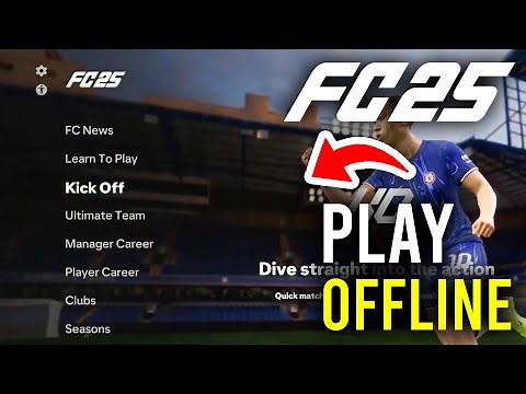 How To Play Offline In FC 25 - Full Guide