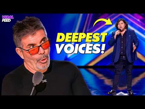 The Most Powerful Deep Voices EVER on Got Talent!
