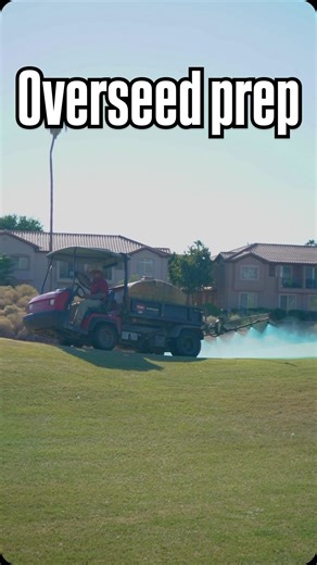 🌱 Overseed season is here! 🌱 Johnny walks us through the process of preparing the course for the transition. Big thanks to our agronomy team for all the hard work behind the scenes to keep the course in peak condition year-round! 👏 #arizonagolf #superstitionsprings #golflife #arizona🌵 #azgolf | Superstition Springs Golf Club