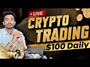 Live Trading in crypto - Delta Exchange || Trading Techstreet ||