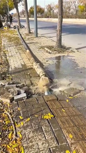 Laying process of underground cables