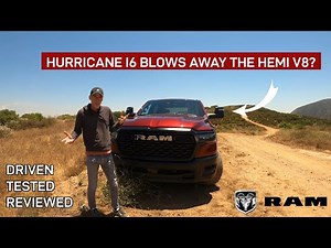 2025 RAM 1500 Crew Cab Review - The Hurricane BLOWS AWAY the HEMI V8!