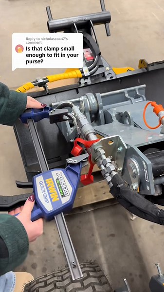 Replying to @nicholascox47 brought my purse into work today just for you😁🤣 A lot of you are correct- not all machines need this tool! Some machines give you the capability to release pressure, but some (particularily older machines) are much more difficult to release the pressure on. This tool is not needed by everyone but sure is helpful for lots of people who aren’t able to release that pressure. Call Branch Manager at 612-400-3479 to order yours