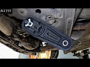 lower engine mount replacement ... nissan sentra