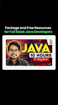 Salaries for Full Stack Java Developer | Telugu