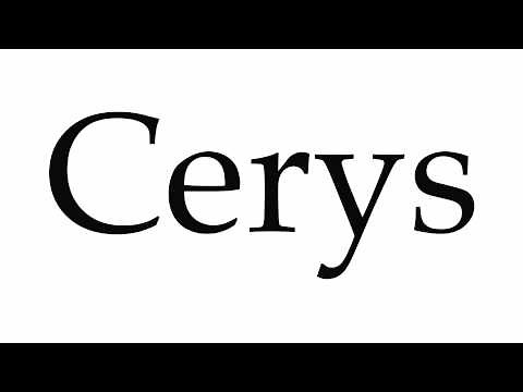 How to Pronounce Cerys
